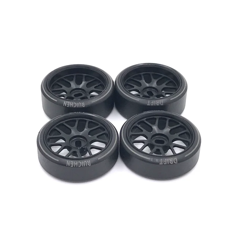 27mm Drift Wheels – Ruedas de Deriva para WL Toys 1/28, MINI-Q y KYOSHO RC Cars
