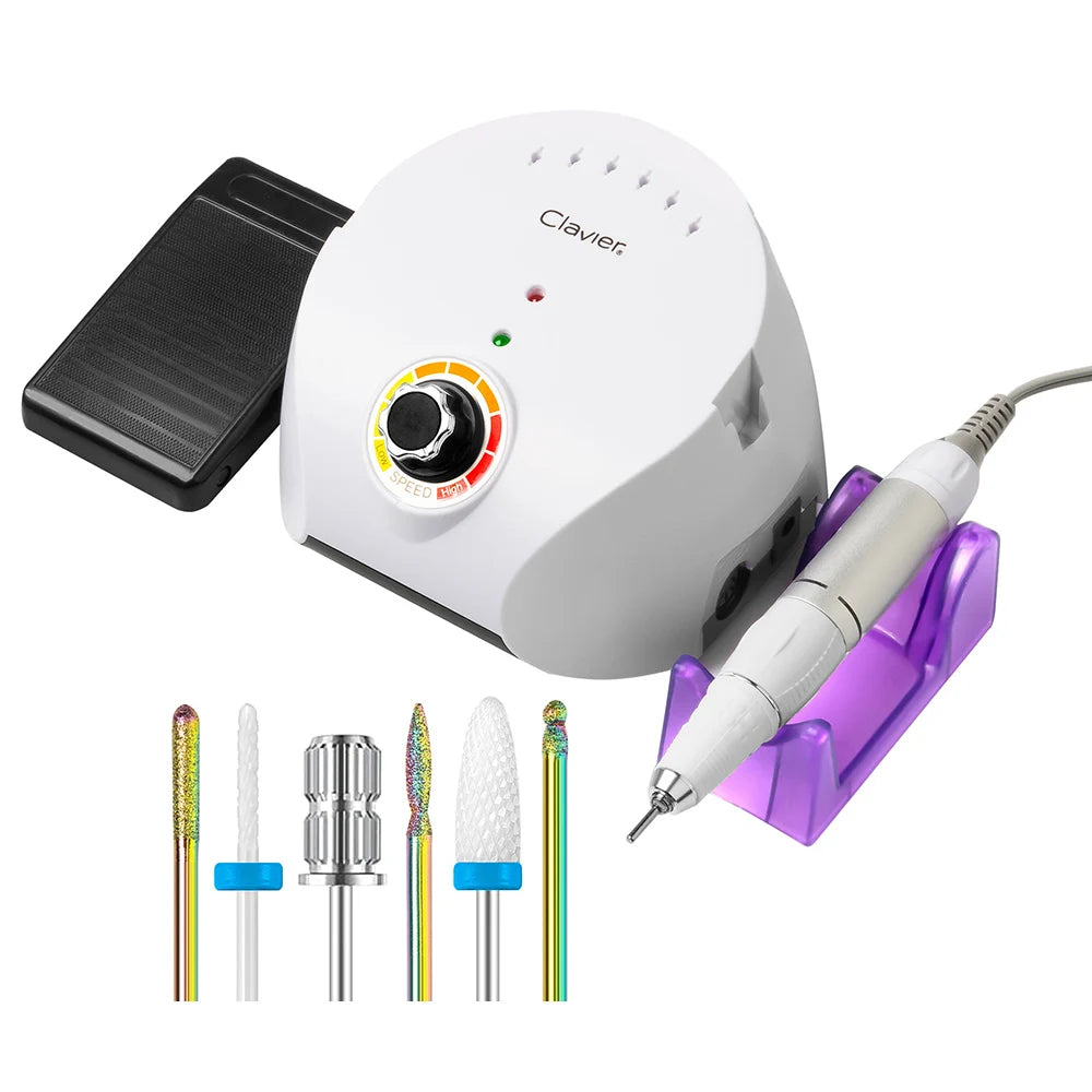 Máquina Eléctrica Profesional FX600 — Taladro y Pulidor de Uñas