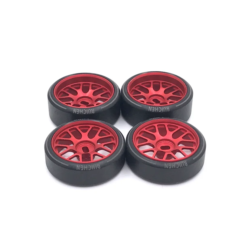 27mm Drift Wheels – Ruedas de Deriva para WL Toys 1/28, MINI-Q y KYOSHO RC Cars