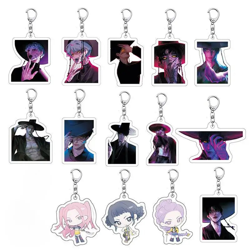 Llavero K-Pop Demon Hunter — Accesorios de Fiesta y Regalo para Fans