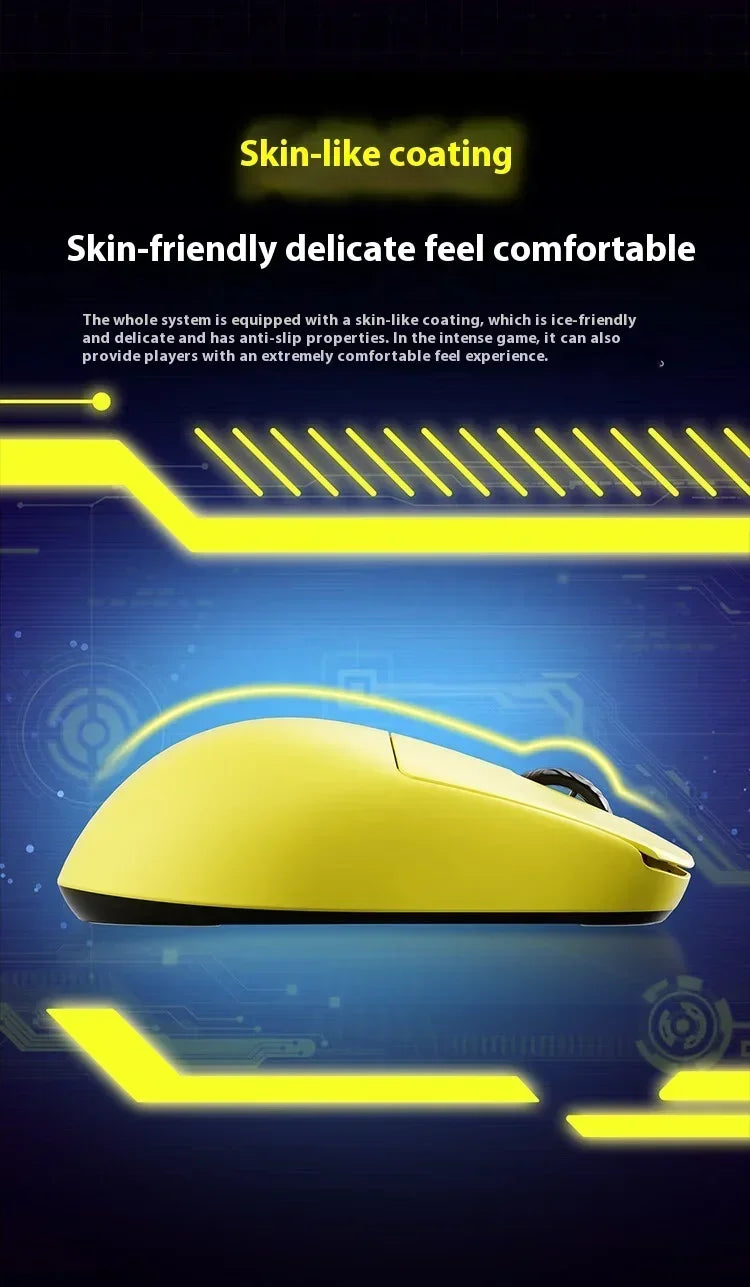 Scyrox V8 Mouse Dual Mode – Gaming 8K Low Latency Ligero y Personalizable para PC