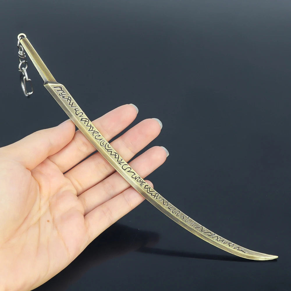 Llavero Espada Luna Oscura — Mini Sword Elden Ring Ranni Moonveil