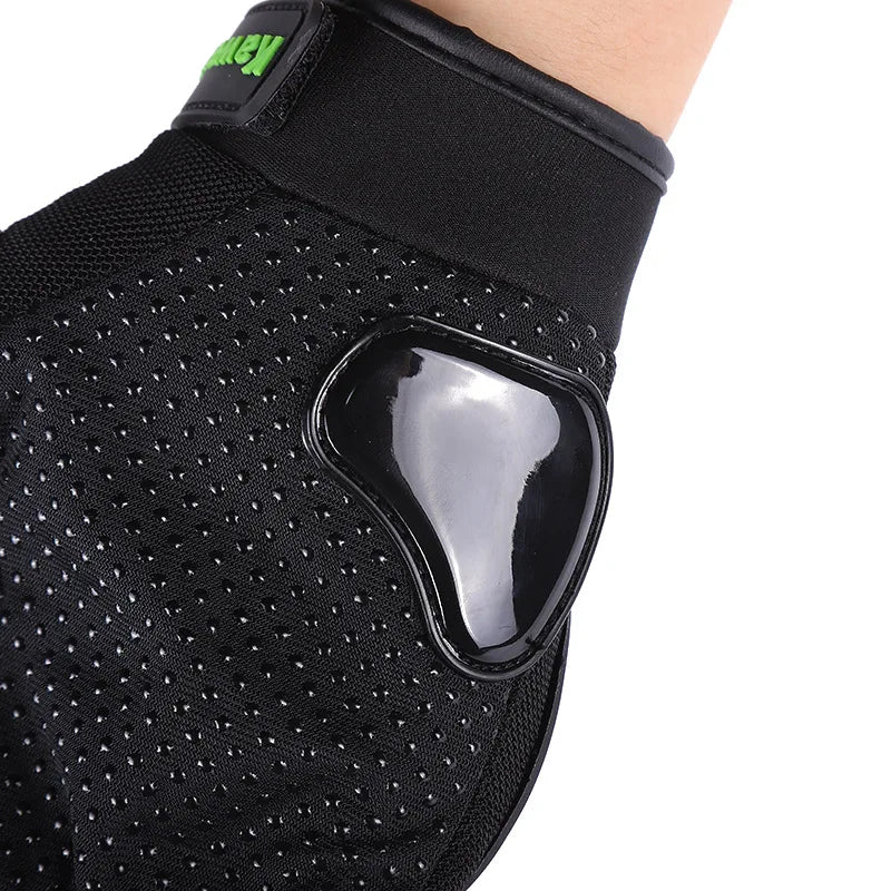Guantes de Motocicleta Kawasaki – Dedo Completo Antideslizantes y Resistentes