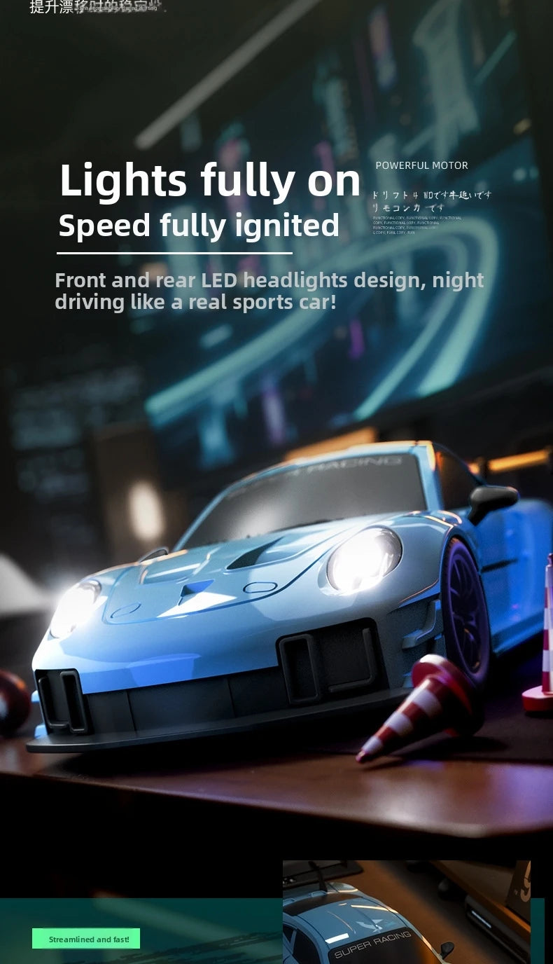RC Drift GT3 RS 911 mi SU7 1:20 – Edición Limitada 2025, Coche de Alta Velocidad para Niños