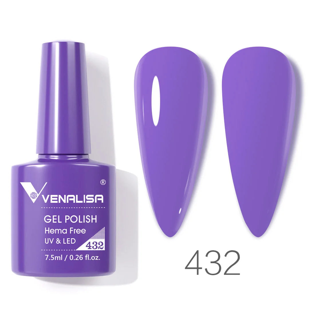 Esmalte de Gel Venalisa Milky White — Cobertura Completa UV/LED