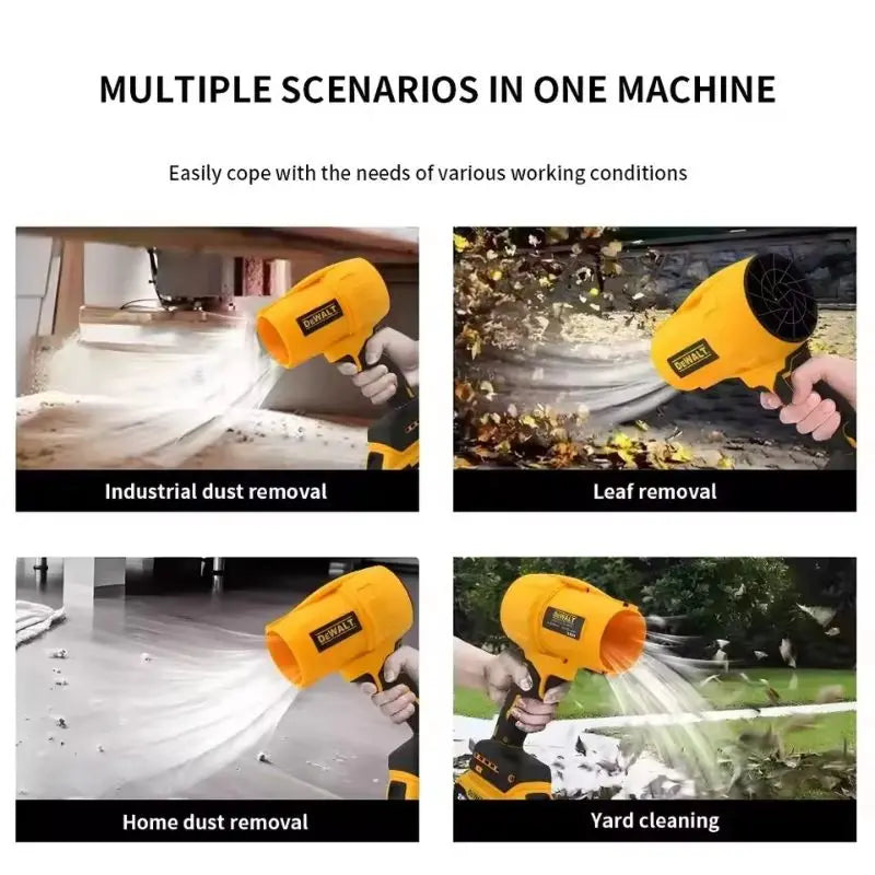 Soplador Inalámbrico DEWALT 20V Brushless – 30000RPM Turbo de Mano