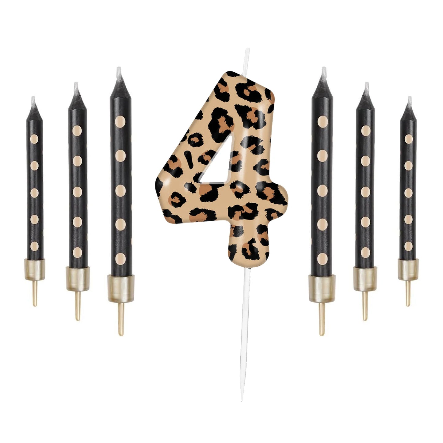 Velas Temáticas de Autos de Carreras para Cumpleaños – Set de 7 Piezas