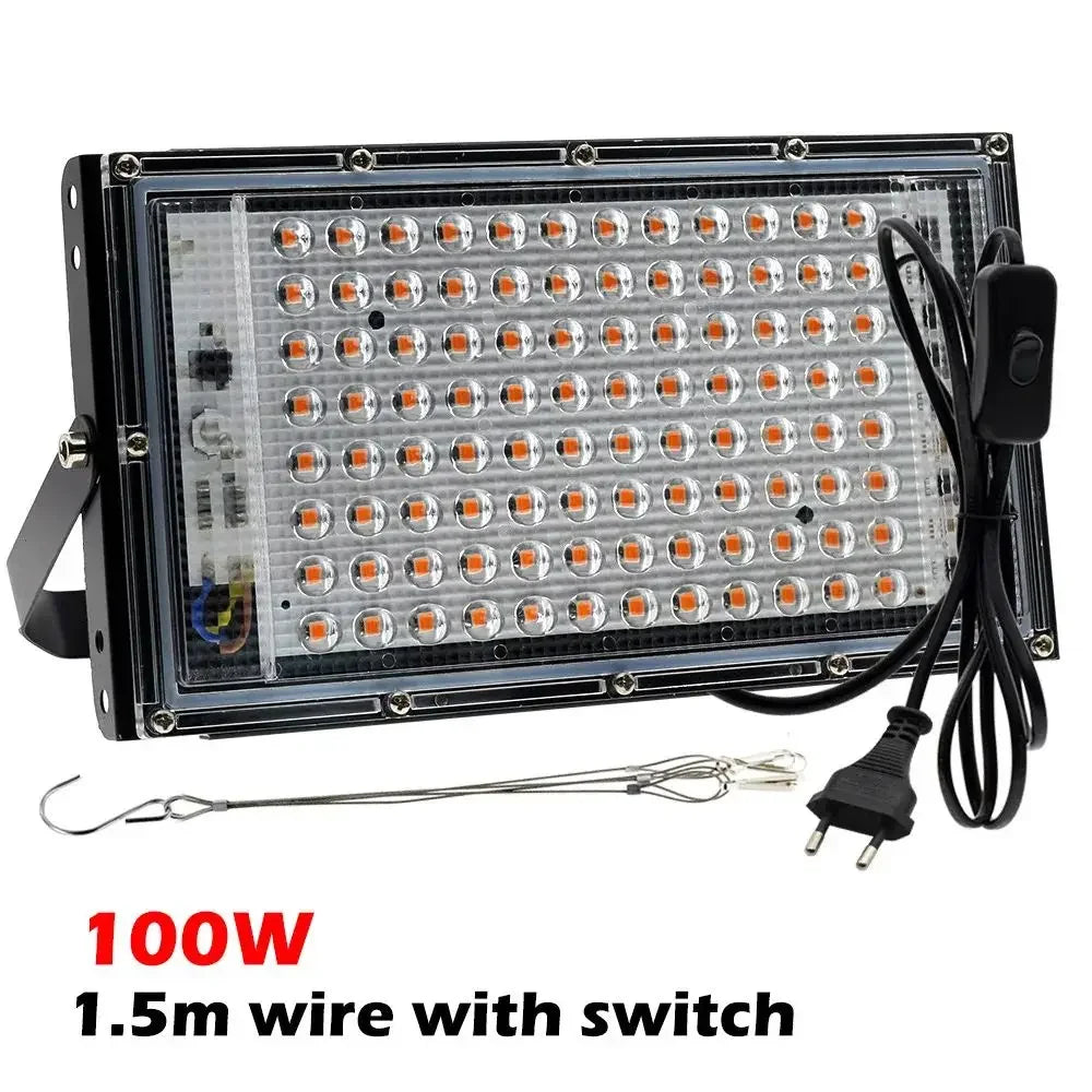 Lámpara LED Full Spectrum para Cultivo — 50W, 100W, 200W, 300W