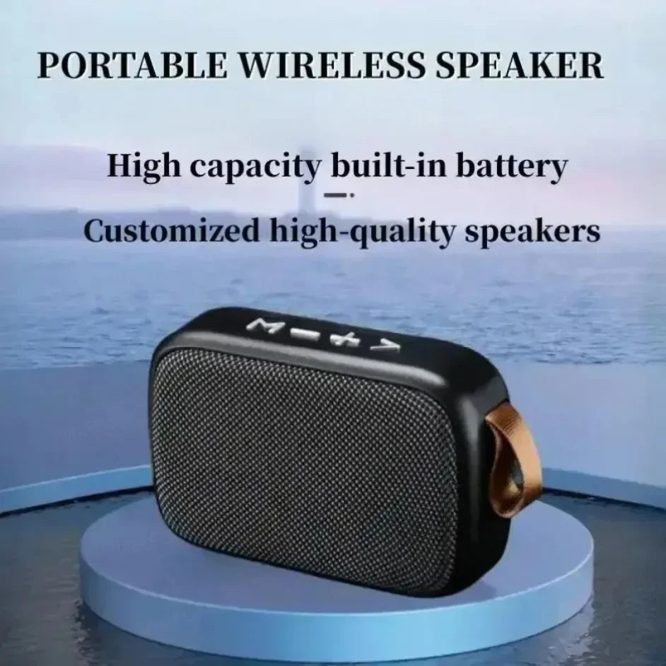 Barra de Sonido Bluetooth 5.0 Portátil — Altavoz Hi-Fi Inalámbrico con Batería 500mAh para Interior y Exterior