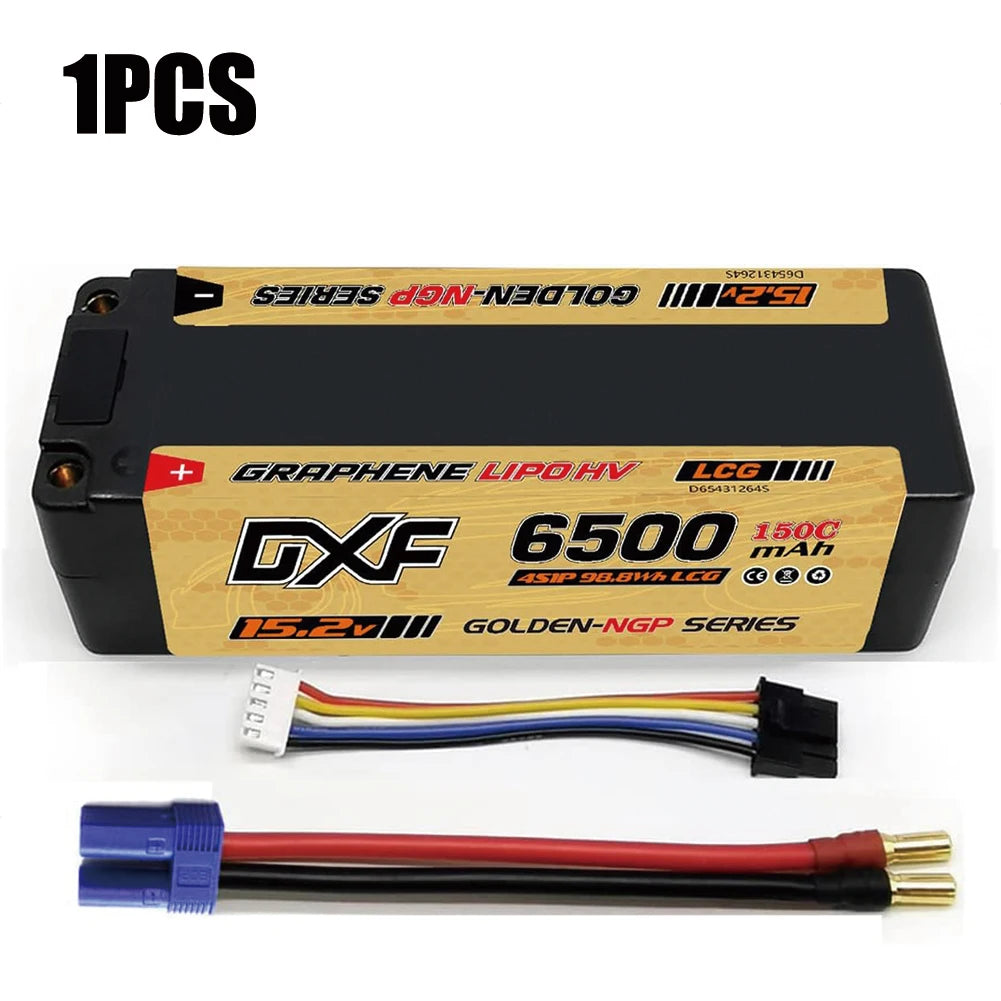 DXF 2S 7.6V Graphene LiPo Battery 9200mAh Short-Pack 5mm – Batería Competición RC 1/10