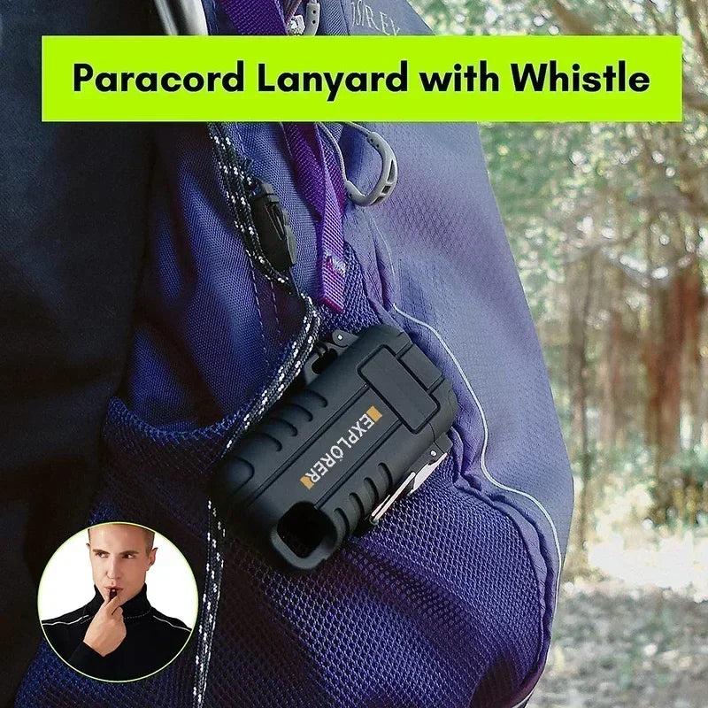 Encendedor Eléctrico de Doble Arco Plasma – Recargable e Impermeable