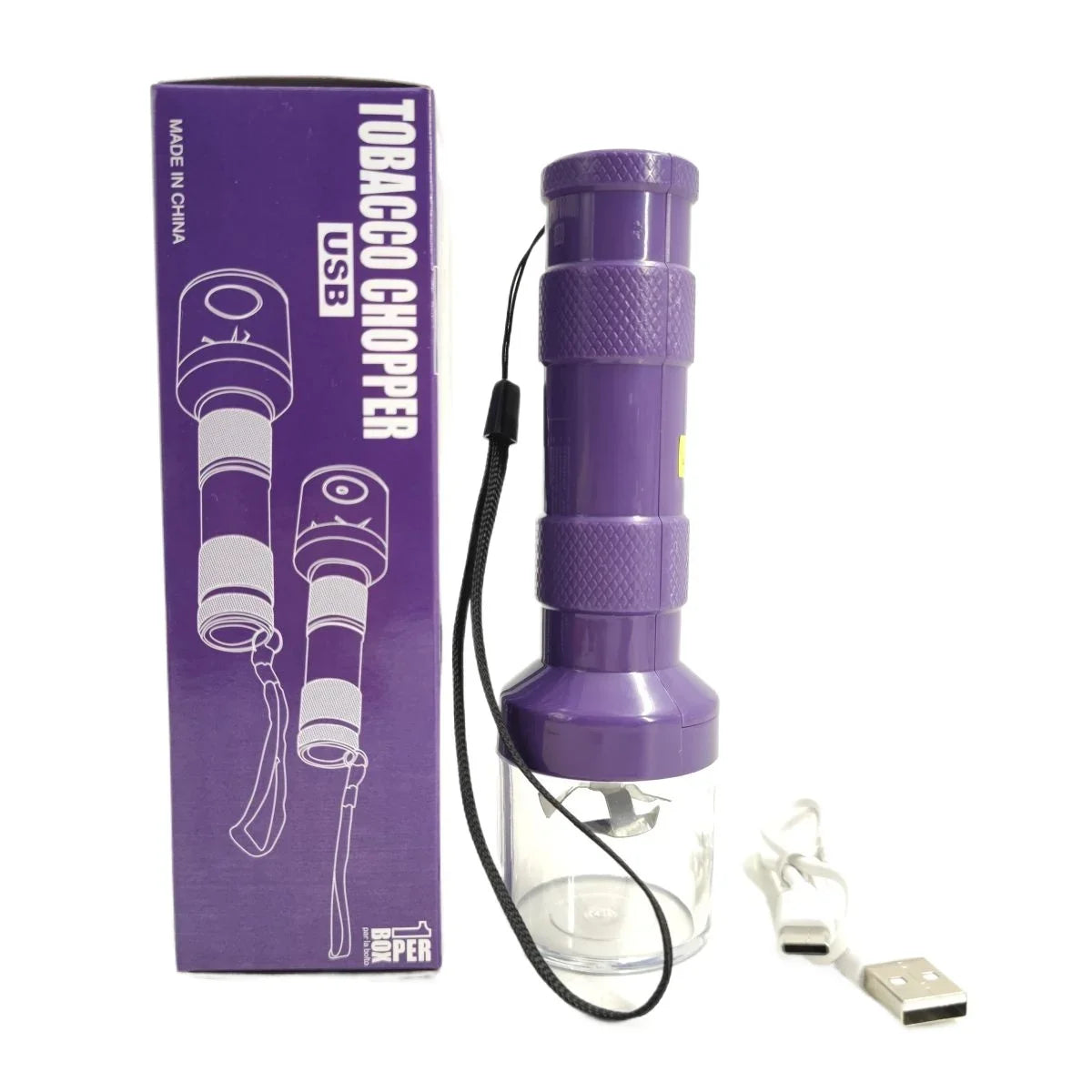 Triturador Eléctrico de Hierbas JUSES’ S — USB Recargable