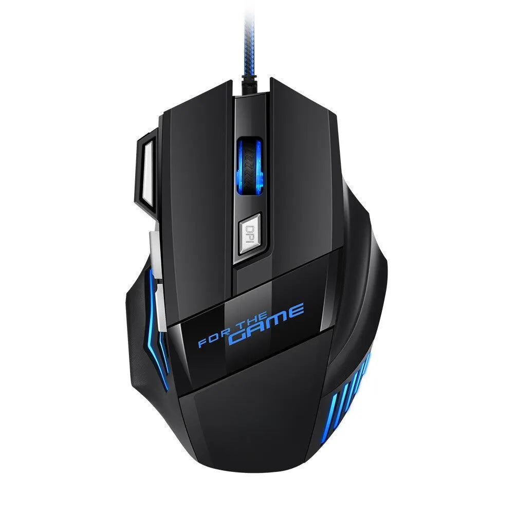 Ratón Gamer ITLY Hyperspeed RGB — Ergonómico con 7 Botones Programables
