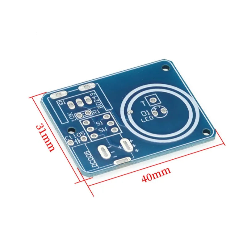 Mini Bobina de Tesla BD243 DIY — Kit Electrónico Educativo y Decorativo