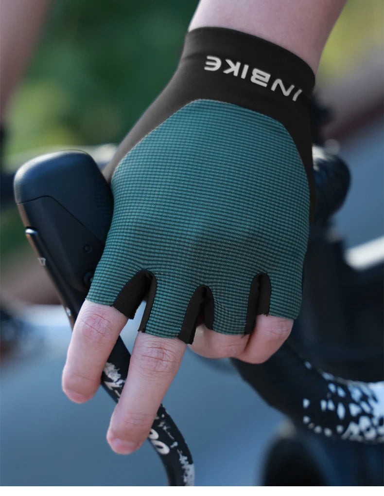Guantes de Ciclismo INBIKE – Medio Dedo para Verano