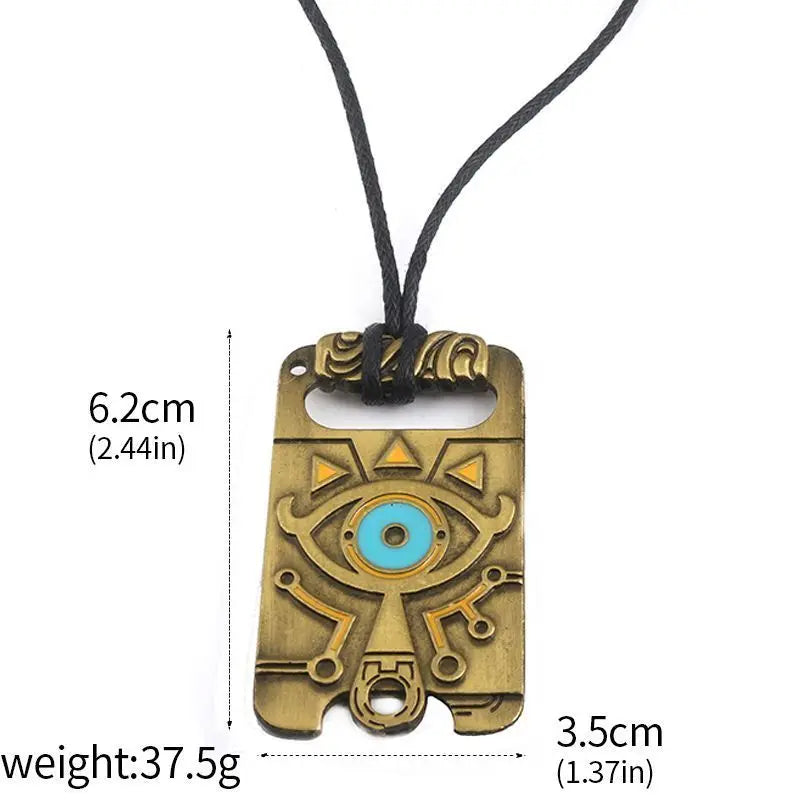 Llavero Hylian Shield y Master Sword — Colgante Zelda Breath of The Wild