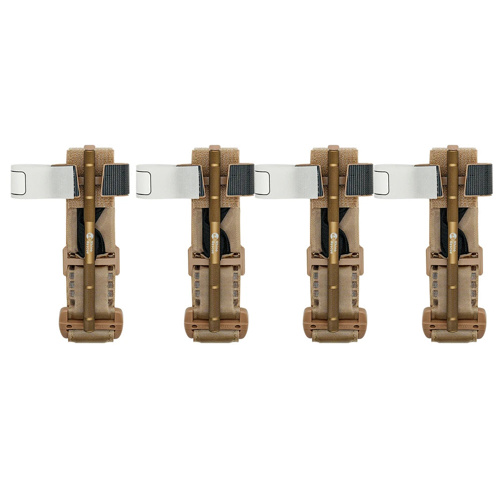 Torniquete Táctico Rhino Rescue CE Aprobado – Varilla Metálica para Primeros Auxilios y Emergencias