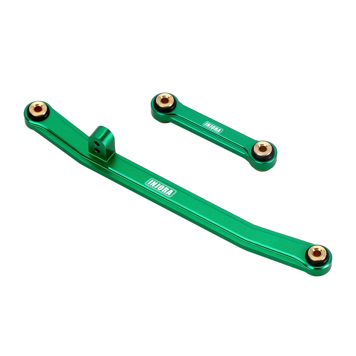 INJORA Piezas de Actualización RC Crawler – Counterweight, Steering Knuckles y Shock Cover para Axial SCX24