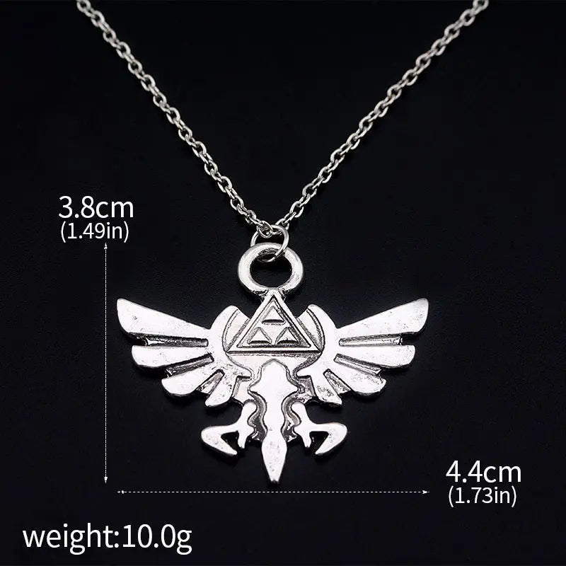 Llavero Hylian Shield y Master Sword — Colgante Zelda Breath of The Wild