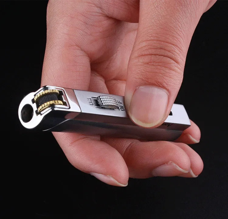 Encendedor AOMAI Tipo Soplete – Antiviento y Azul