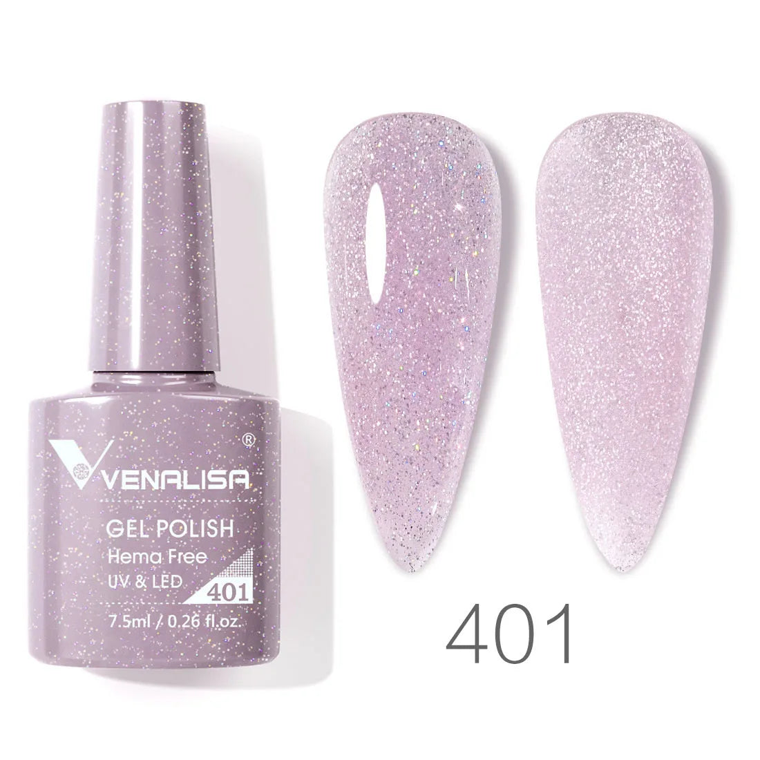 Esmalte de Gel Venalisa Milky White — Cobertura Completa UV/LED