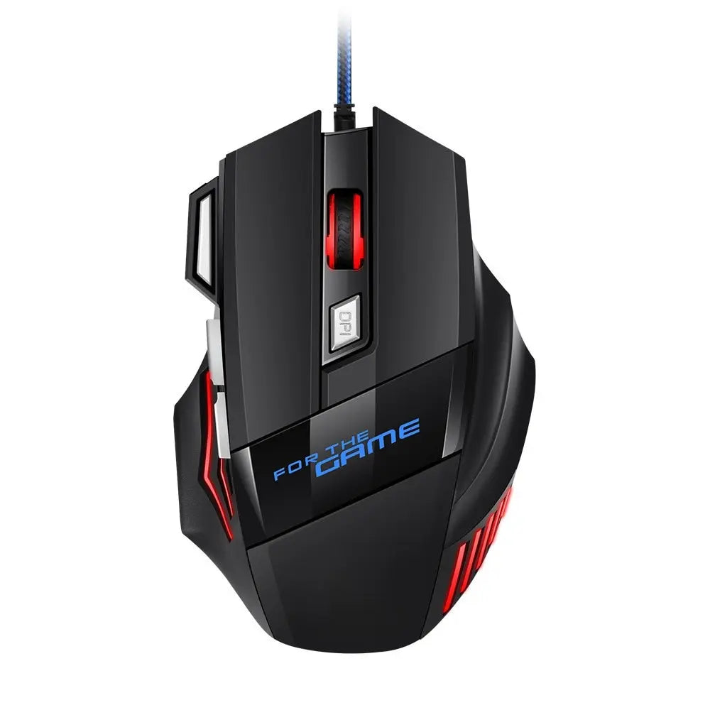 Ratón Gamer ITLY Hyperspeed RGB — Ergonómico con 7 Botones Programables