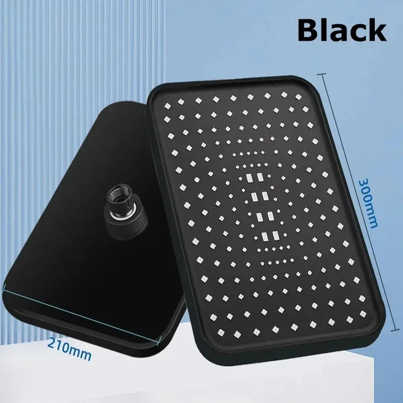 Rociador de Ducha Tipo Lluvia de 14" – Alta Presión