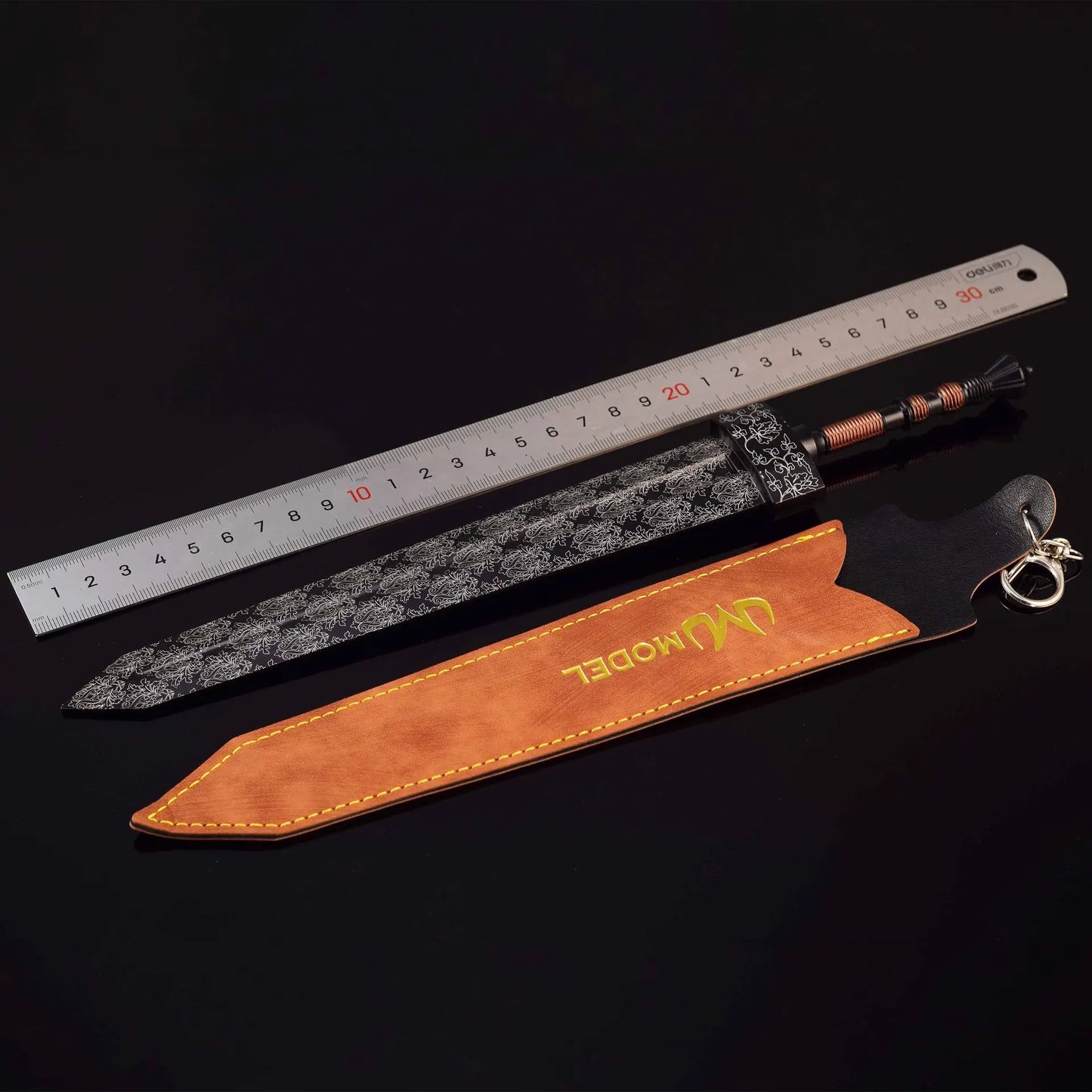 Llavero Espada Luna Oscura — Mini Sword Elden Ring Ranni Moonveil