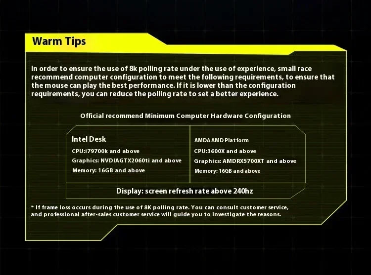 Scyrox V8 Mouse Dual Mode – Gaming 8K Low Latency Ligero y Personalizable para PC