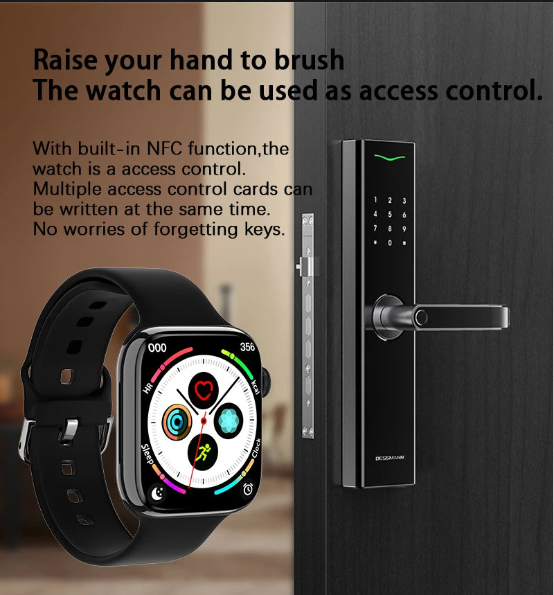Smartwatch Watch 10 — Reloj Inteligente con GPS, NFC y Llamadas Bluetooth