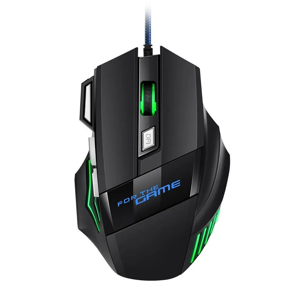 Ratón Gamer ITLY Hyperspeed RGB — Ergonómico con 7 Botones Programables