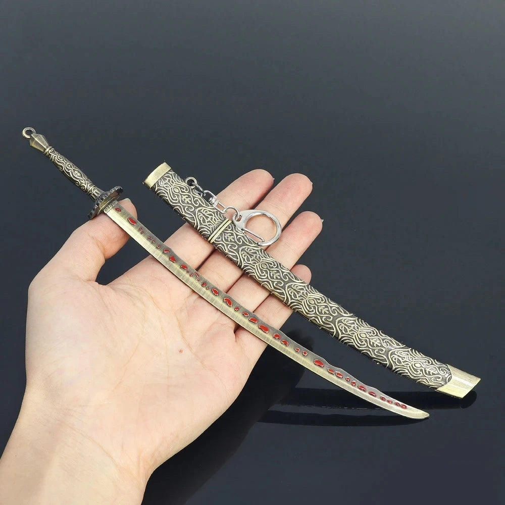 Llavero Espada Luna Oscura — Mini Sword Elden Ring Ranni Moonveil