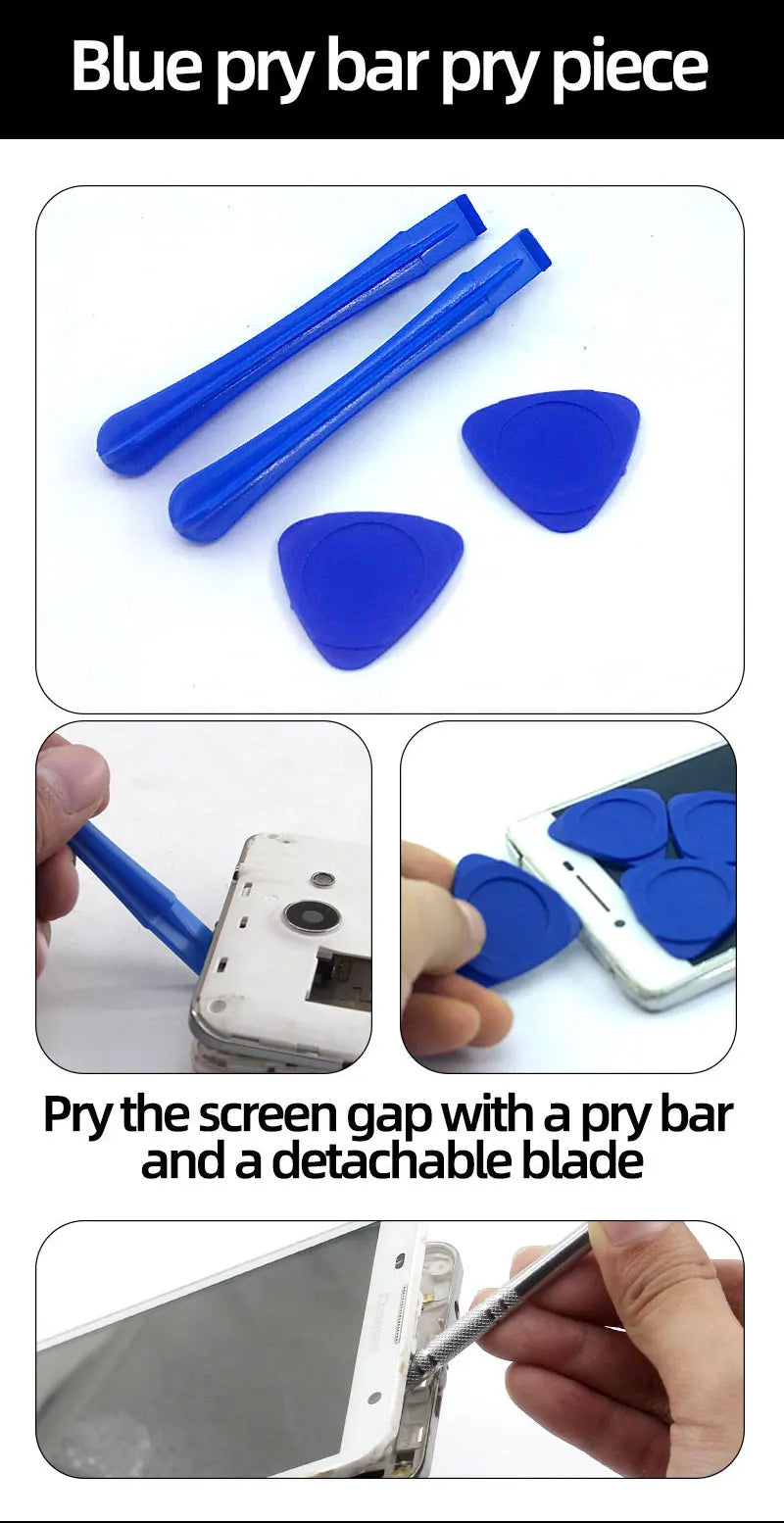 Kit de Herramientas para Reparación de Móviles y Tablets – Destornilladores y Accesorios