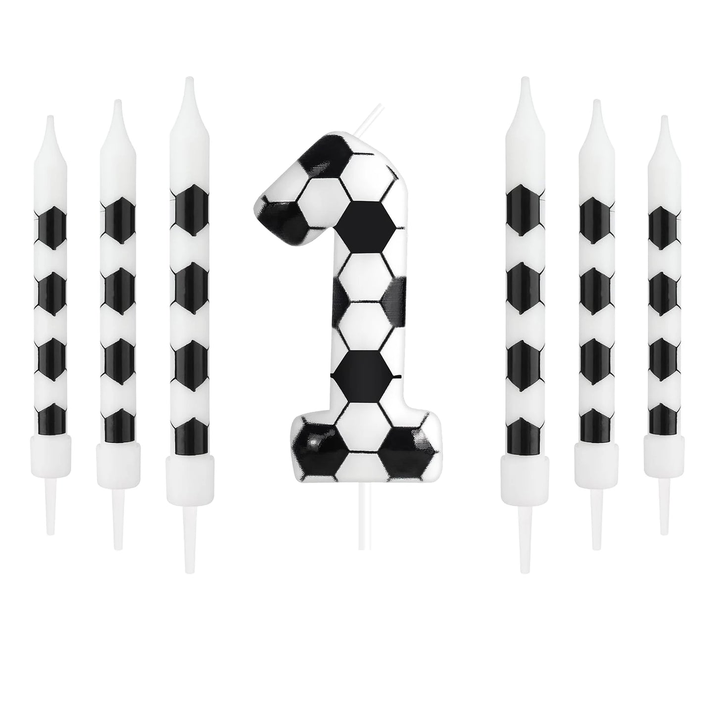 Velas Temáticas de Autos de Carreras para Cumpleaños – Set de 7 Piezas