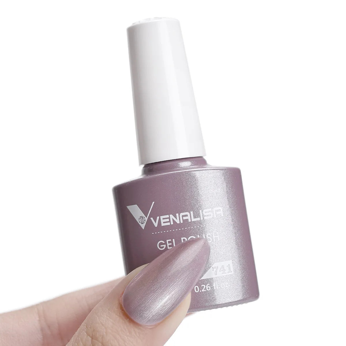 Esmalte de Gel Venalisa Milky White — Cobertura Completa UV/LED