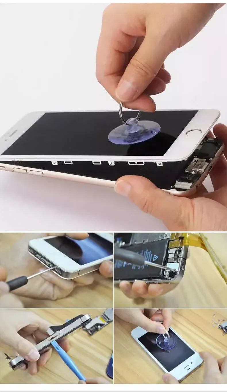 Kit de Herramientas de Reparación 22 en 1 – Destornilladores y Herramientas de Apertura para Teléfonos, iPad y Portátiles