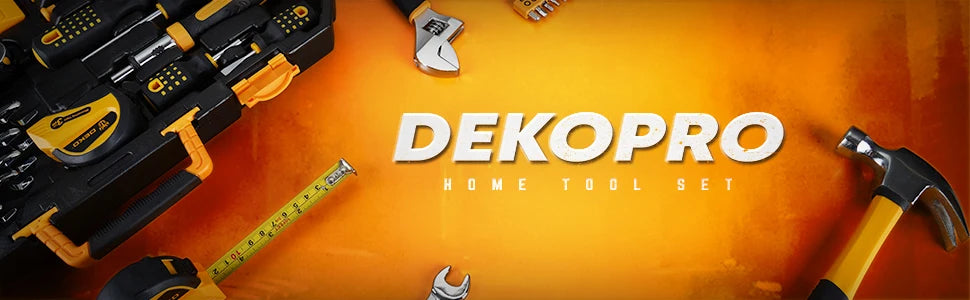 Juego de Herramientas DEKO 228 Piezas – Llaves de Vasos y Accesorios para Automóvil