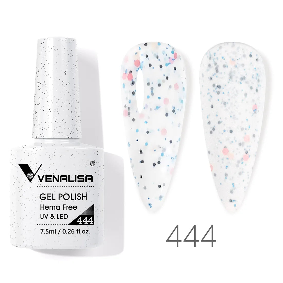 Esmalte de Gel Venalisa Milky White — Cobertura Completa UV/LED