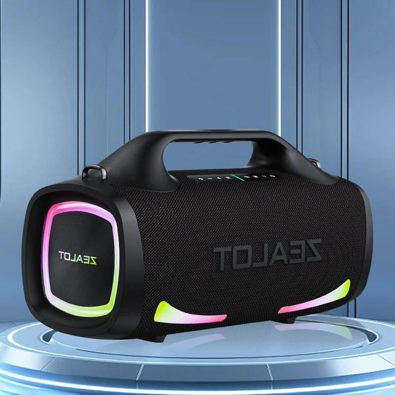 Altavoz Bluetooth Portátil ZEALOT S79 — 100W Subwoofer con Batería 24000mAh IPX6