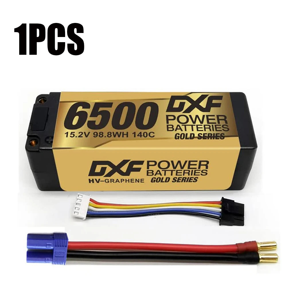 DXF 2S 7.6V Graphene LiPo Battery 9200mAh Short-Pack 5mm – Batería Competición RC 1/10