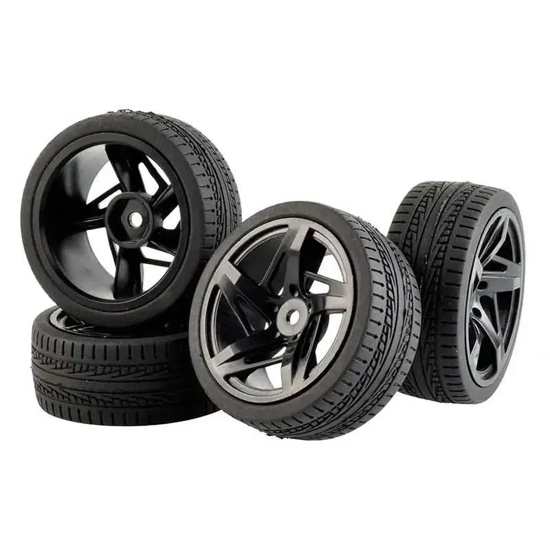 64mm Neumáticos RC 1/10 Touring Drift – Compatibles con Tamiya, HPI, Kyosho