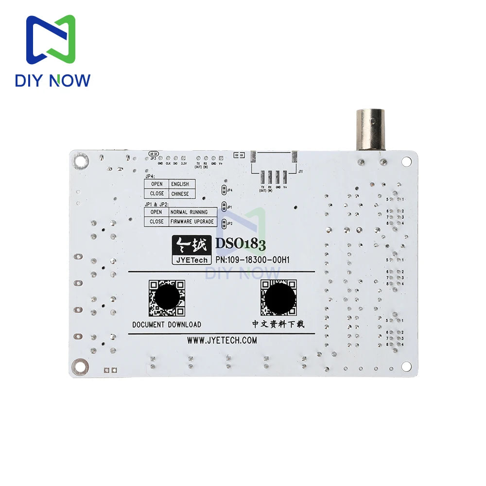 Osciloscopio Digital DIY DSO183 – Kit Electrónico para Principiantes 0-500KHz
