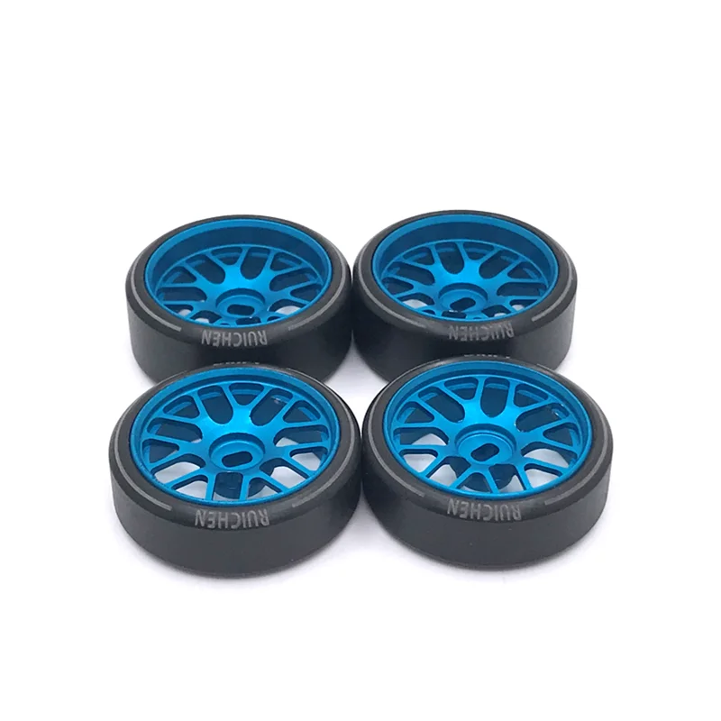 27mm Drift Wheels – Ruedas de Deriva para WL Toys 1/28, MINI-Q y KYOSHO RC Cars