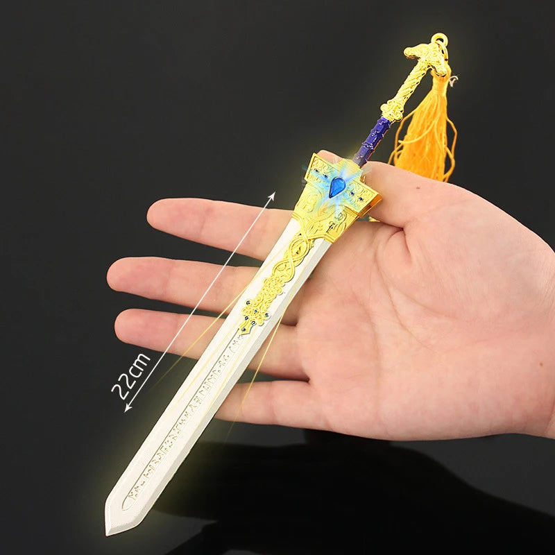 Llavero Espada Luna Oscura — Mini Sword Elden Ring Ranni Moonveil