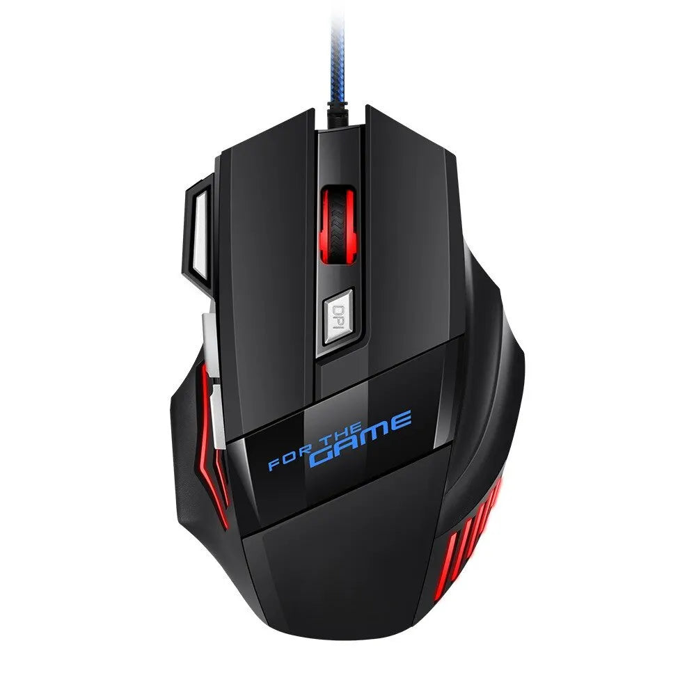 Ratón Gamer ITLY Hyperspeed RGB — Ergonómico con 7 Botones Programables