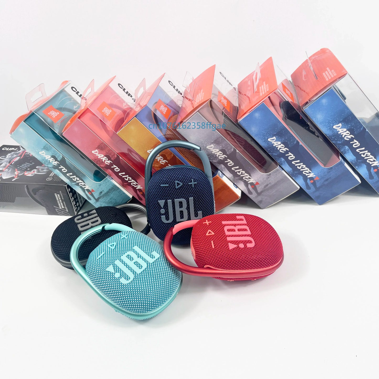 Altavoz Bluetooth Portátil JBL Clip 4 Original — Mini Altavoz IP67 Resistente al Agua y Polvo