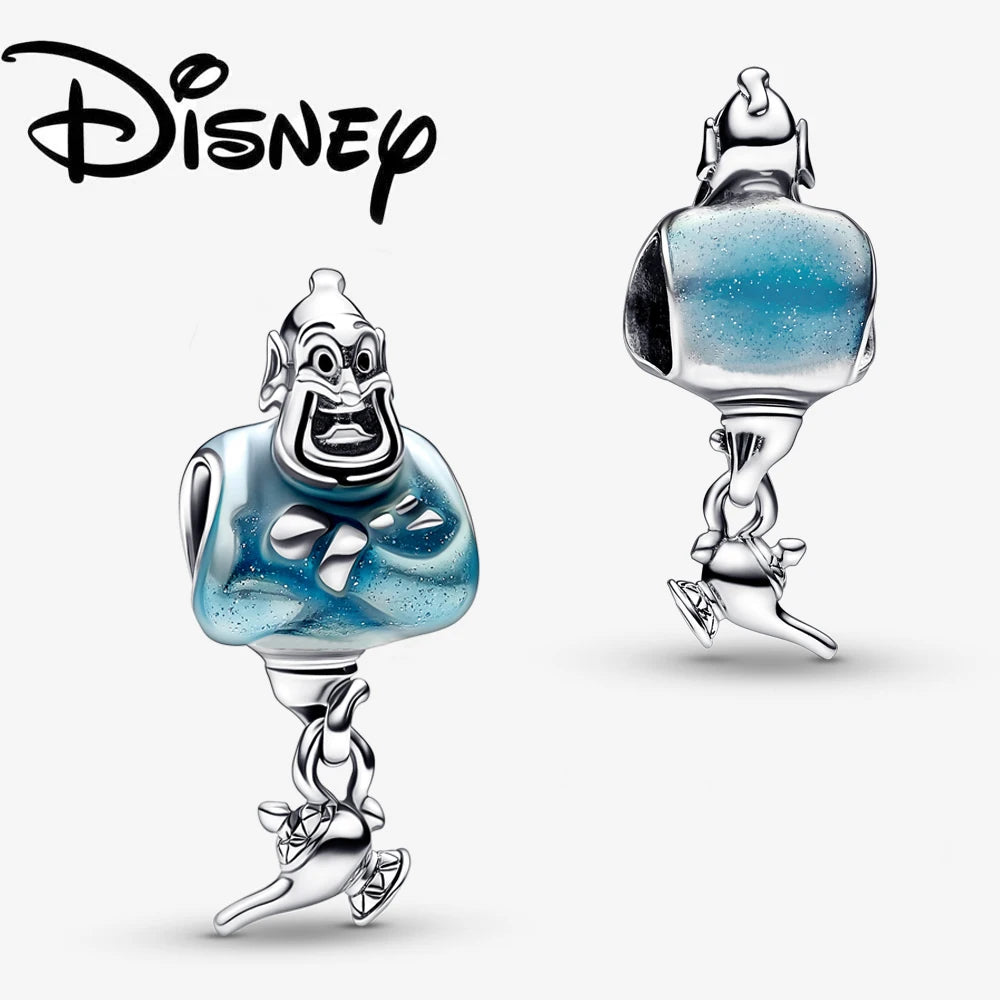 Charm Colgante Disney 925 Plata Esterlina – Dumbo, Pascal, Gato de Cheshire y Alien | Compatible con Pulseras Originales