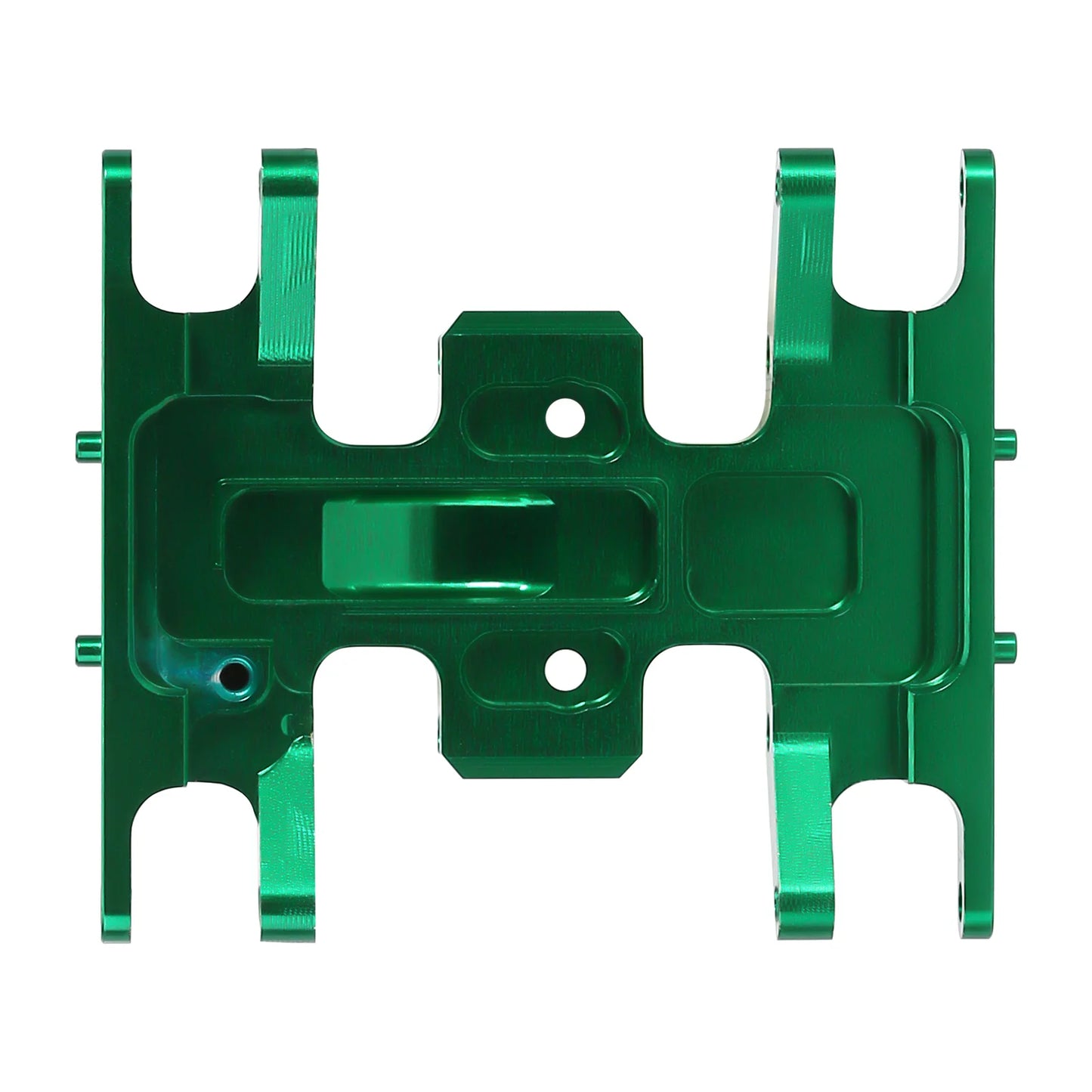 INJORA Piezas de Actualización RC Crawler – Counterweight, Steering Knuckles y Shock Cover para Axial SCX24