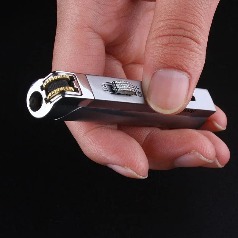 Encendedor AOMAI Tipo Soplete – Antiviento y Azul