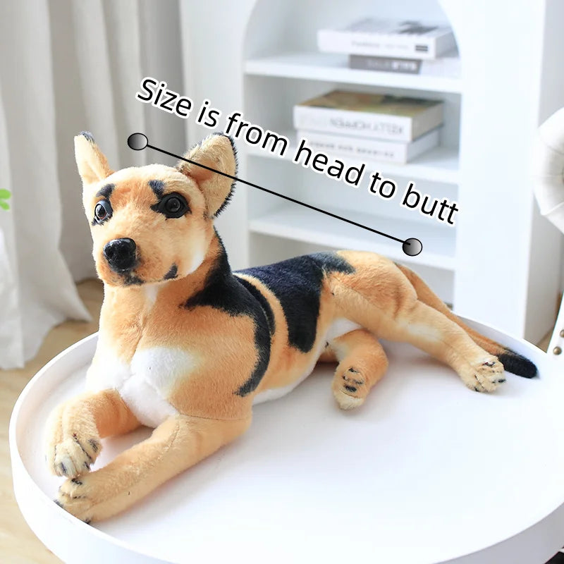 Peluche Realista de Perro Dálmata — Suave Juguete Decorativo y Regalo Infantil